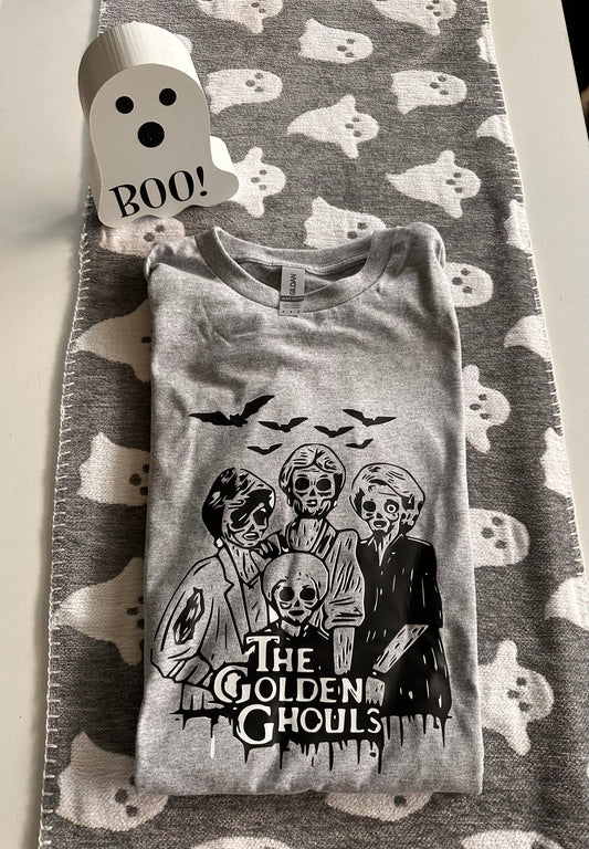 Halloween “the golden ghouls” Tshirt