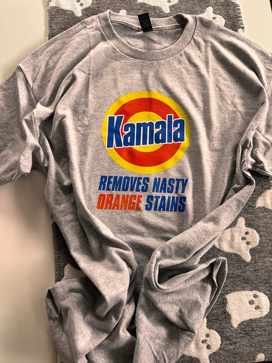 Kamala Harris remove the orange stains t-shirt