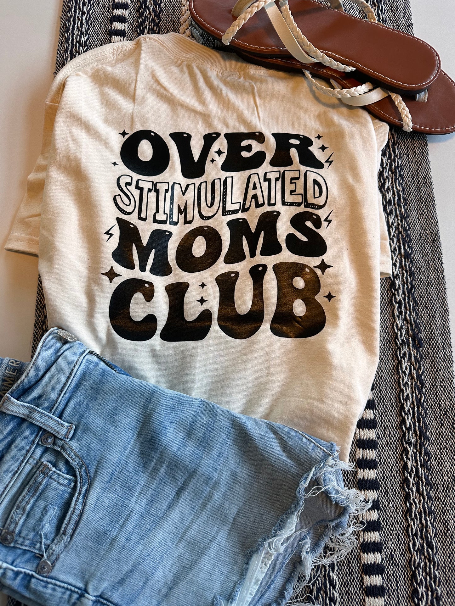 Overstimulated Moms Club T-Shirt