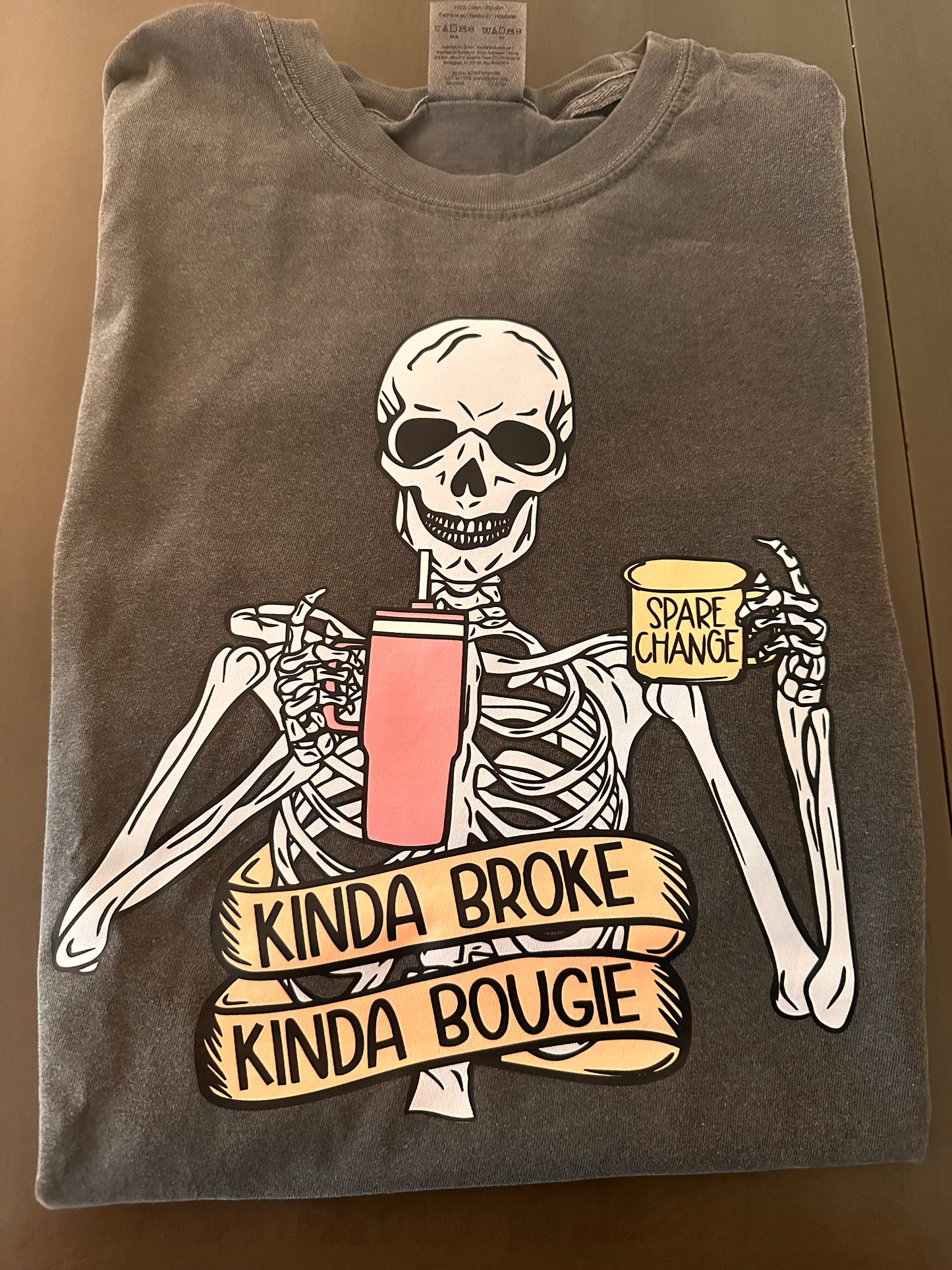 Kinda Broke Kinda Bougie T-shirt