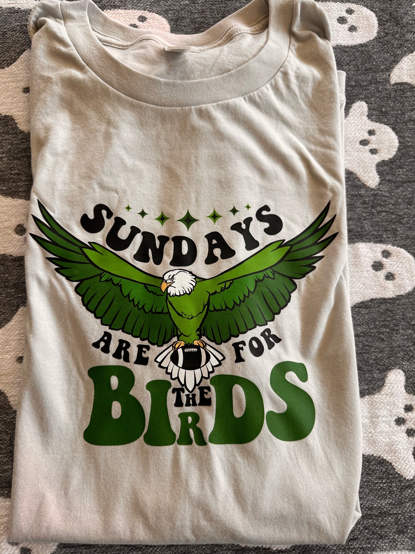 Sundays are for the Birds retro t-shirt