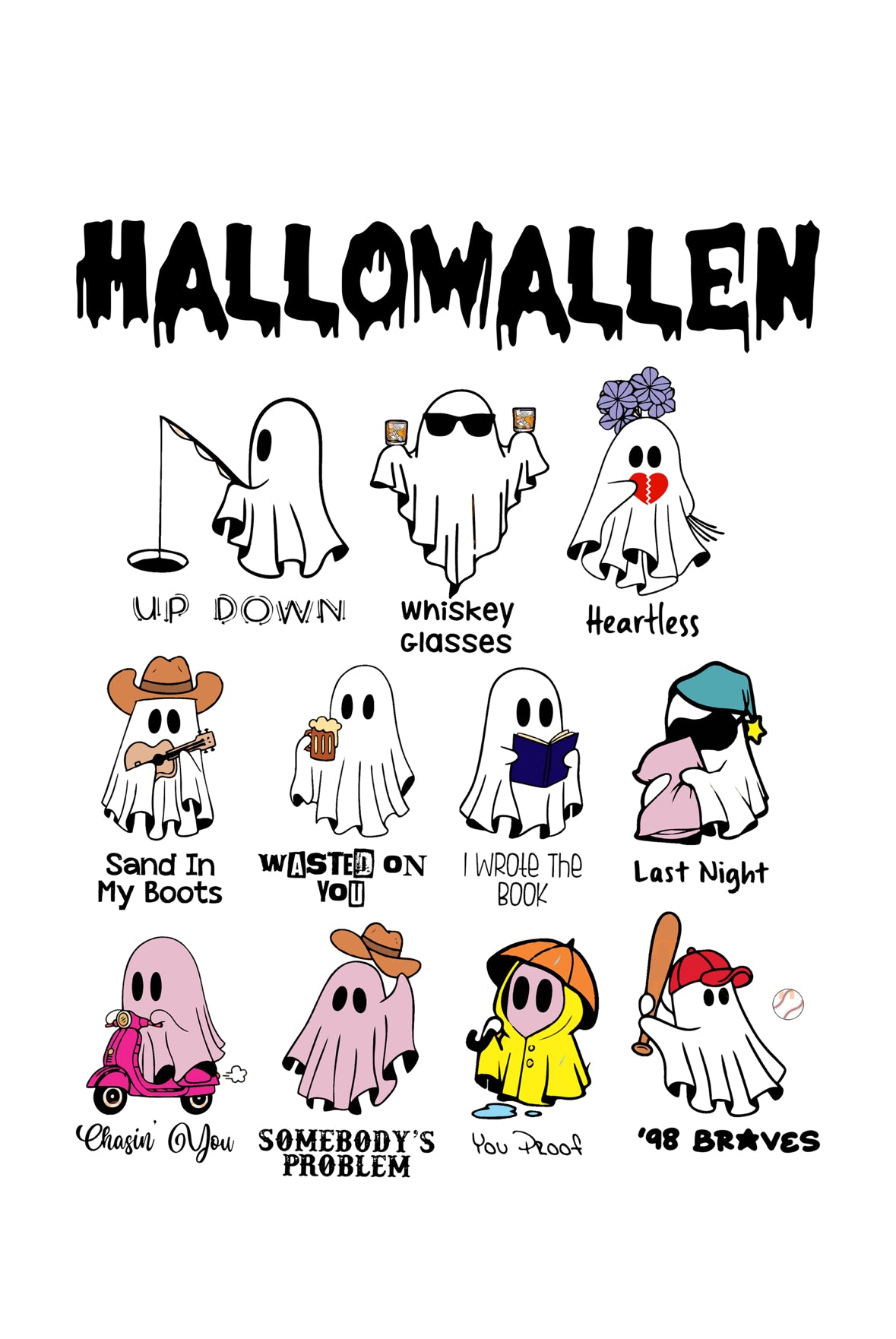 Morgan Wallen “hallowallen” Tshirt