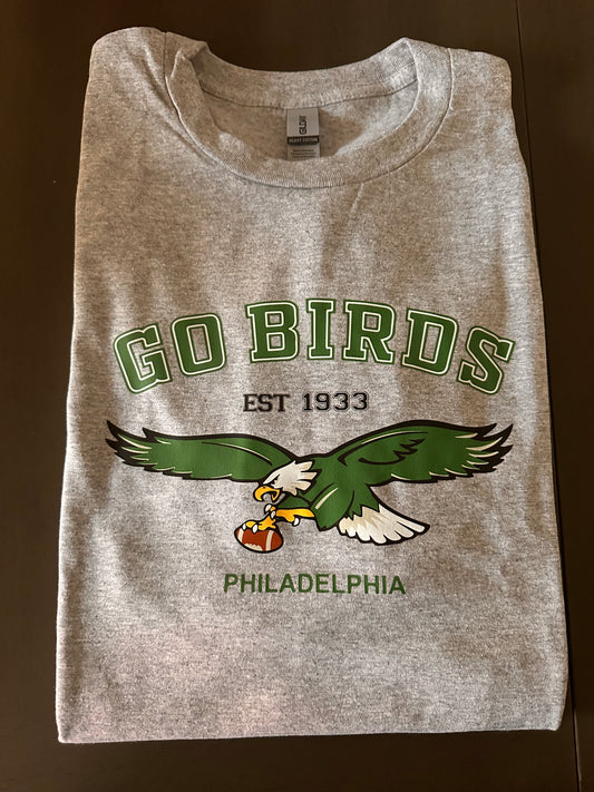 Go Birds logo T-shirt