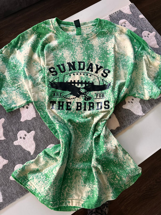 Eagles “Sundays are for the birds” front print t-shirt