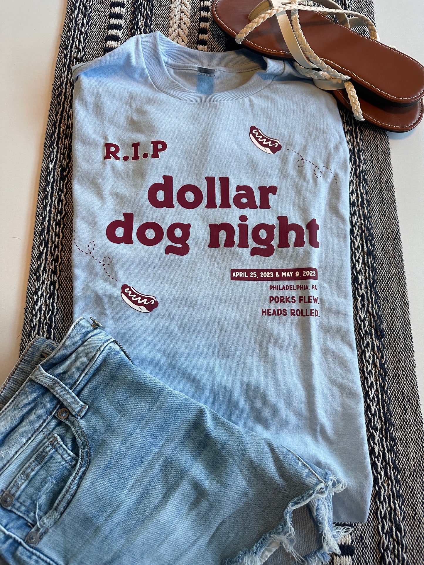 RIP dollar dog night t-shirt