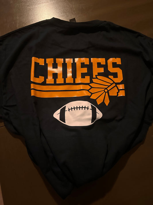 Cherokee Chiefs football T-shirt