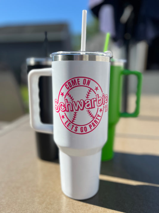 “Schwarbie” 40oz mug