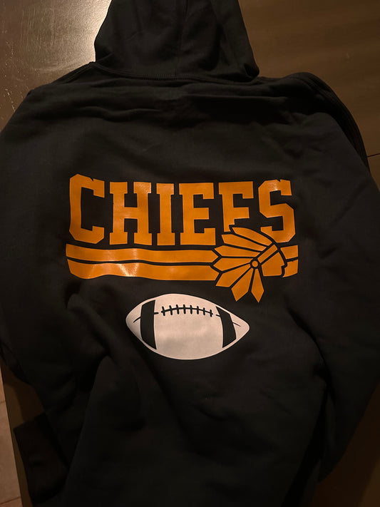 Cherokee Chiefs football hoodie