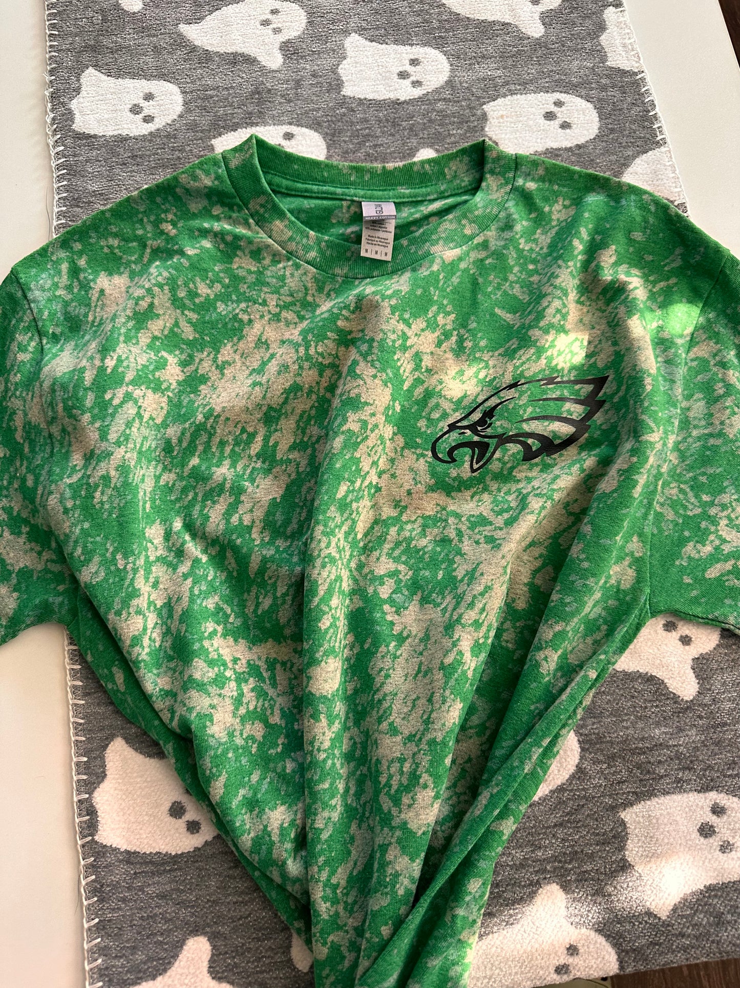 Sundays are for the birds front/back hand dyed T-shirt